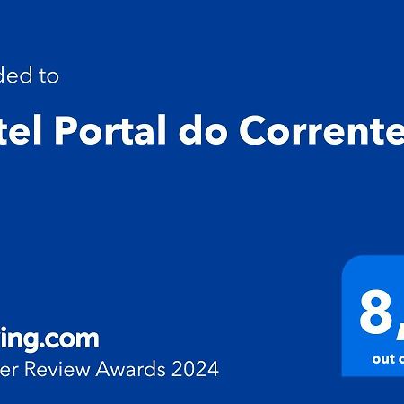 Hotel Portal Do Corrente Santa Maria da Vitória エクステリア 写真